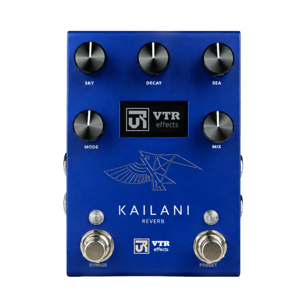 Kailani Reverb em acabamento azul
