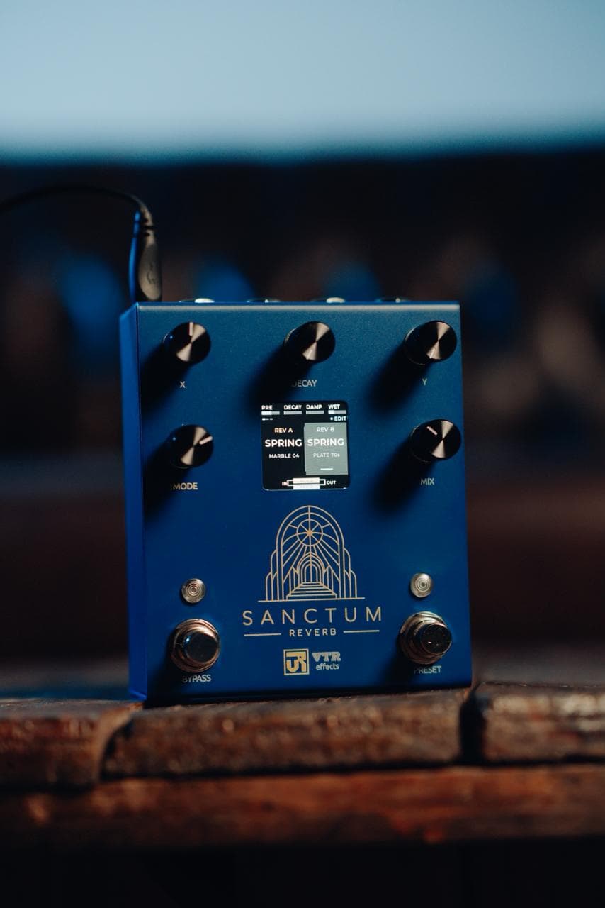 Sanctum display showing the REV A and REV B engines with their presets loaded