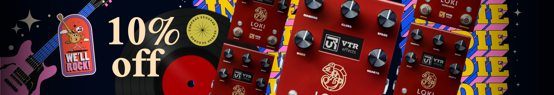 Slide promocional 1 da loja VTR Effects